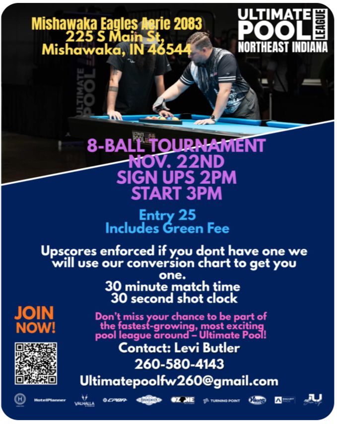 Tournament flyer / rules image